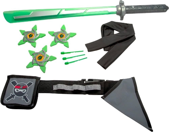 Imagine NEXT NINJA SET SABIE SI STELUTE NINJA CU LUMINI SI SUNETE 