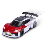 Imagine DICKIE TOYS PULL BACK MOTORSPORTS MASINA PORSCHE MISSION R CU LUMINI SI SUNETE 28CM