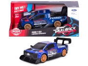 Imagine DICKIE TOYS PULL BACK MOTORSPORTS MASINA FORD F 150 LIGHTNING SUPERTRUCK CU LUMINI SI SUNETE 28CM