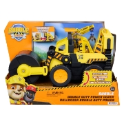 Imagine PATRULA CATELUSILOR RUBBLE SI ECHIPA VEHICUL BULDOZER CU MOTOR DUBLU