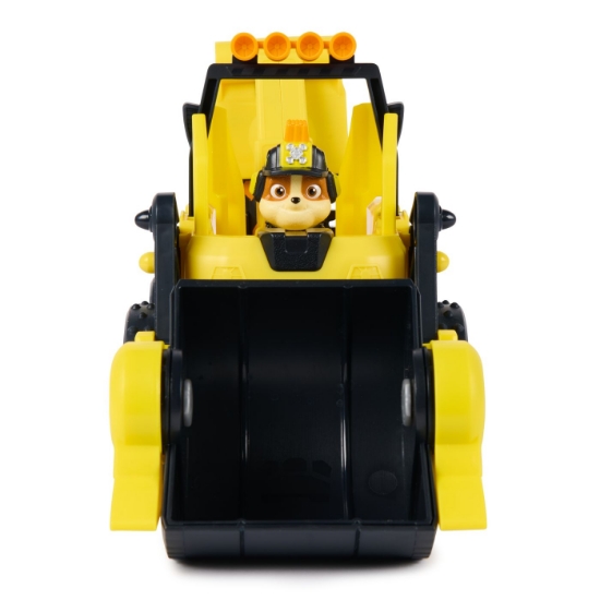 Imagine PATRULA CATELUSILOR RUBBLE SI ECHIPA VEHICUL BULDOZER CU MOTOR DUBLU