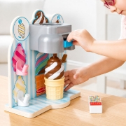 Imagine MELISSA AND DOUG INVARTE SI SERVESTE SET INGHETATA