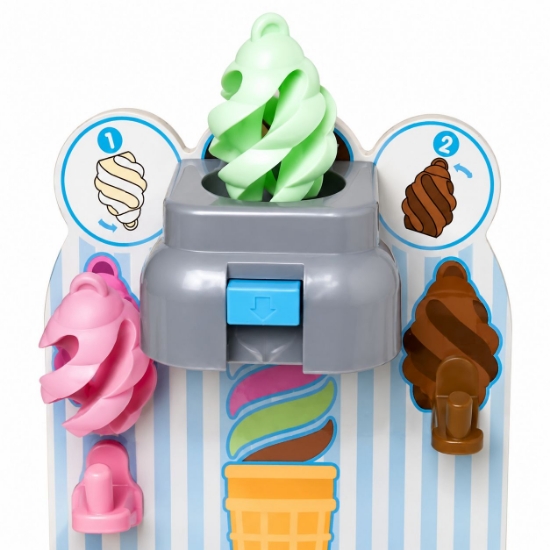 Imagine MELISSA AND DOUG INVARTE SI SERVESTE SET INGHETATA