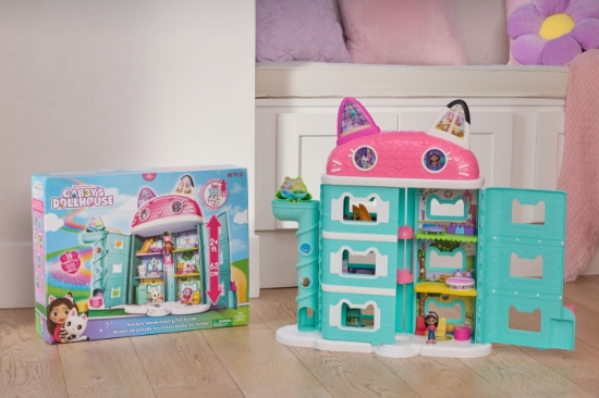 Imagine GABBYS DOLLHOUSE CASA DE PAPUSI A LUI GABBY CU FIGURINE SI ACCESORII