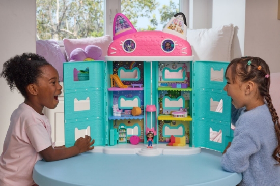 Imagine GABBYS DOLLHOUSE CASA DE PAPUSI A LUI GABBY CU FIGURINE SI ACCESORII