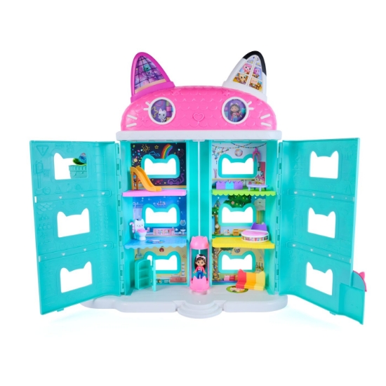 Imagine GABBYS DOLLHOUSE CASA DE PAPUSI A LUI GABBY CU FIGURINE SI ACCESORII