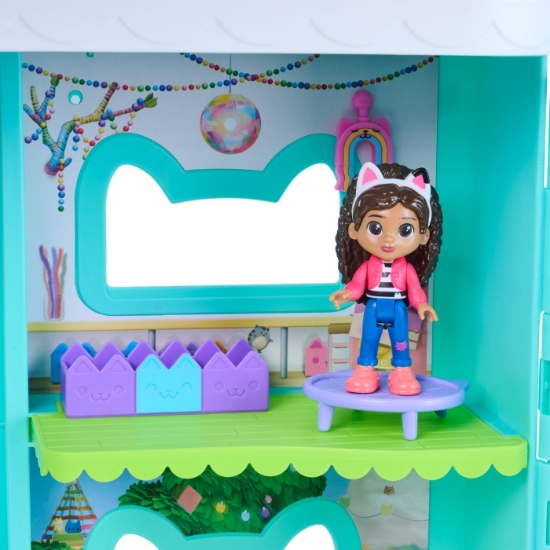 Imagine GABBYS DOLLHOUSE CASA DE PAPUSI A LUI GABBY CU FIGURINE SI ACCESORII