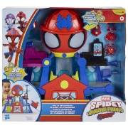 Imagine SPIDEY SI PRIETENII LUI UIMITORI MARVEL RESCUE WEBS SET DE JOACA WEBQUARTERS CU LUMINI SI SUNETE 