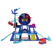 Imagine SPIDEY SI PRIETENII LUI UIMITORI MARVEL RESCUE WEBS SET DE JOACA WEBQUARTERS CU LUMINI SI SUNETE 