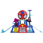 Imagine SPIDEY SI PRIETENII LUI UIMITORI MARVEL RESCUE WEBS SET DE JOACA WEBQUARTERS CU LUMINI SI SUNETE 