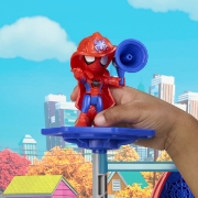 Imagine SPIDEY SI PRIETENII LUI UIMITORI MARVEL RESCUE WEBS SET DE JOACA WEBQUARTERS CU LUMINI SI SUNETE 