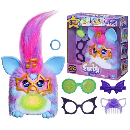 Imagine FURBY VIBES JUCARIE INTERACTIVA BLUE RAZZ