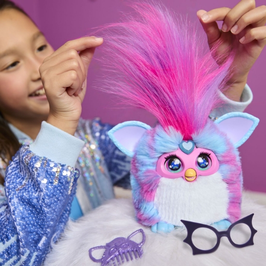 Imagine FURBY VIBES JUCARIE INTERACTIVA BLUE RAZZ