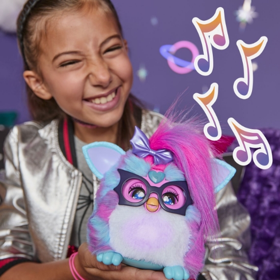 Imagine FURBY VIBES JUCARIE INTERACTIVA BLUE RAZZ