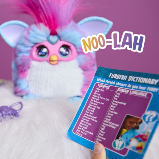 Imagine FURBY VIBES JUCARIE INTERACTIVA BLUE RAZZ