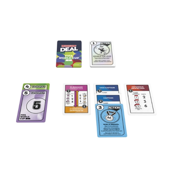 Imagine JOC MONOPOLY DEAL FIFA IN LIMBA ENGLEZA