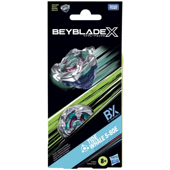 Imagine BEYBLADE X LET IT RIP SPIRALA TIDE WHALE 5-80E
