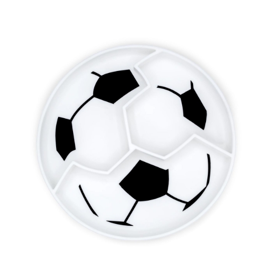 Imagine FARFURIE SILICON, FOTBAL, MELII, BLACK & WHITE