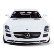 Imagine MASINA CU TELECOMANDA MERCEDES-BENZ SLS ALB SCARA 1 LA 14