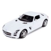 Imagine MASINA CU TELECOMANDA MERCEDES-BENZ SLS ALB SCARA 1 LA 14