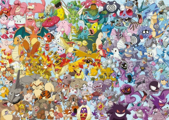 Imagine PUZZLE POKEMON CHALLENGE 1000 