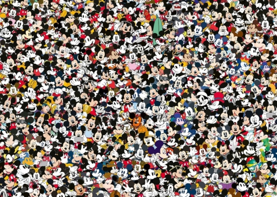Imagine PUZZLE DISNEY MICKEY MOUSE CHALLENGE 1000 