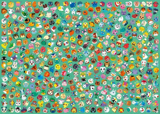 Imagine PUZZLE ANIMAL CROSSING CHALLENGE 1000