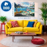 Imagine PUZZLE POKEMON VAPOREON SI MAREA CALDA 1000