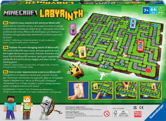 Imagine RAVENSBURGER JOC MINECRAFT LABIRINT