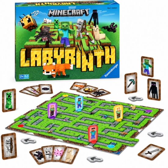 Imagine RAVENSBURGER JOC MINECRAFT LABIRINT