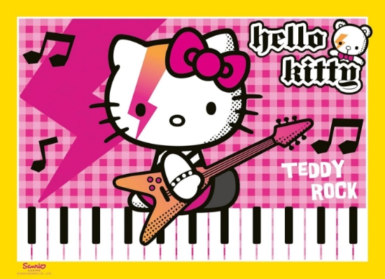 Imagine PUZZLE HELLO KITTY BUMPER PACK 4X100