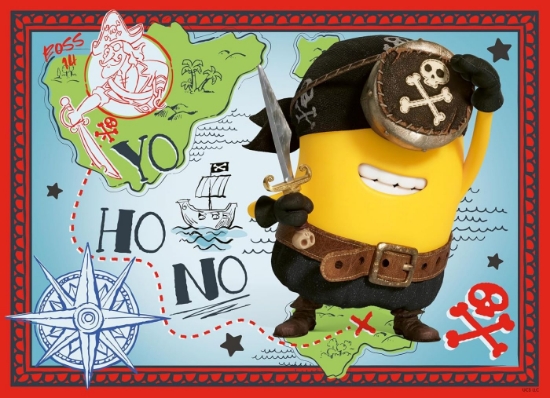 Imagine PUZZLE MINIONI SI MONSTRII 4X100
