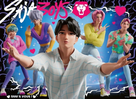 Imagine PUZZLE K POP VANATORI DE DEMONI 4X100