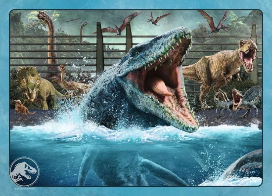 Imagine PUZZLE JURASSIC WORLD BUMPER PACK 4X100 