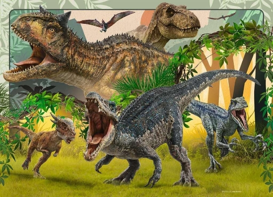 Imagine PUZZLE JURASSIC WORLD BUMPER PACK 4X100 