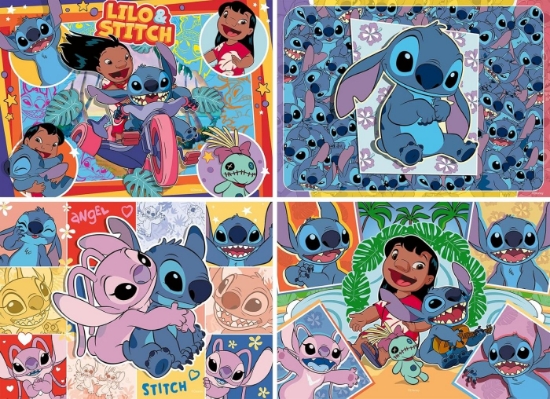 Imagine PUZZLE DISNEY STITCH 4X100 