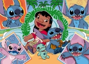 Imagine PUZZLE DISNEY STITCH 4X100 