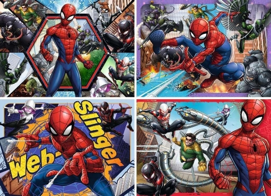 Imagine PUZZLE MARVEL SPIDER MAN 4X100 