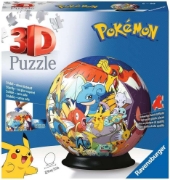 Imagine PUZZLE 3D GLOB POKEMON 73 PIESE