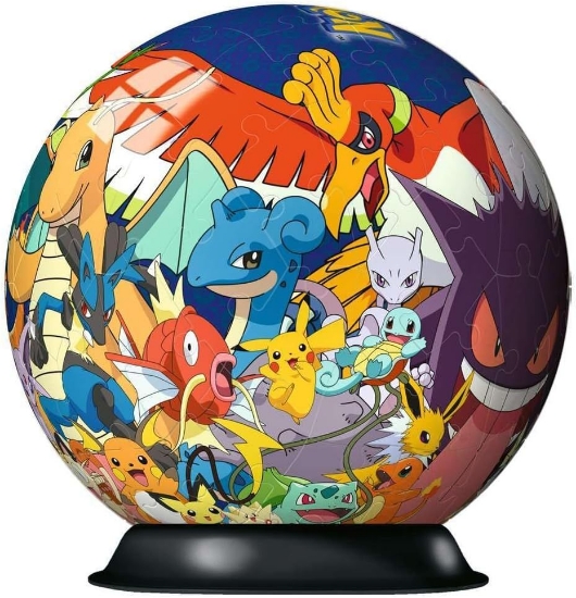Imagine PUZZLE 3D GLOB POKEMON 73 PIESE