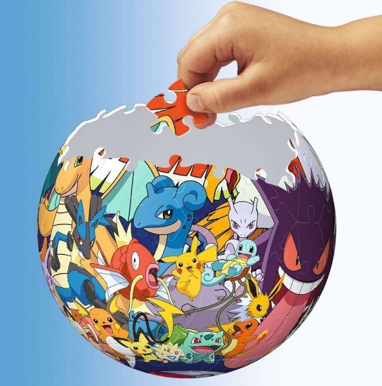 Imagine PUZZLE 3D GLOB POKEMON 73 PIESE