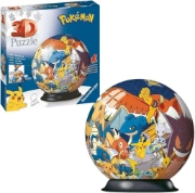 Imagine PUZZLE 3D GLOB POKEMON 73 PIESE