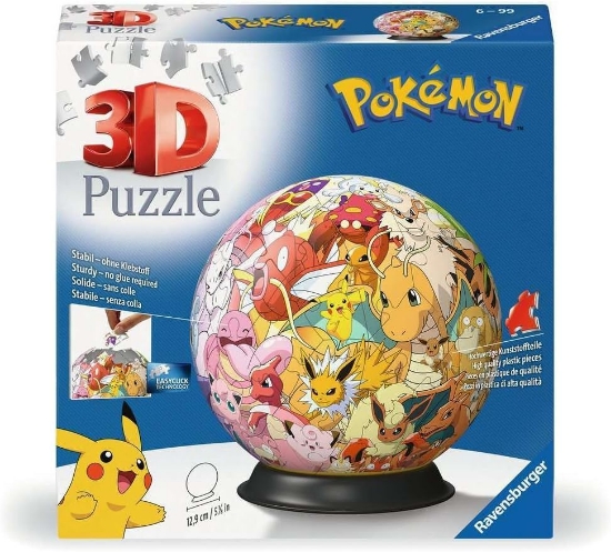Imagine PUZZLE 3D GLOB POKEMON
