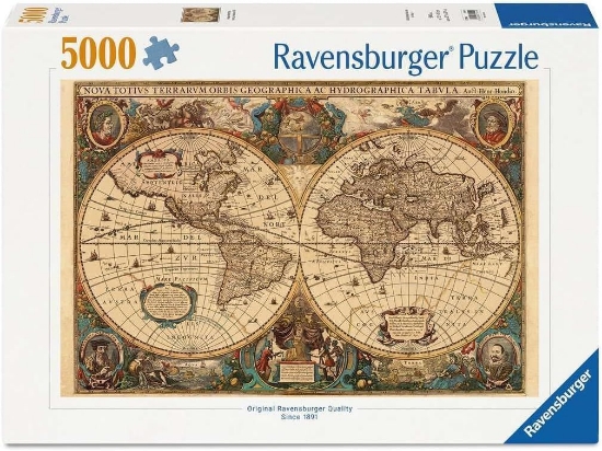 Imagine PUZZLE HARTA ANTICA A LUMII 5000