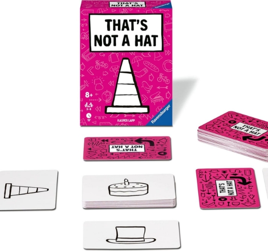 Imagine RAVENSBURGER JOC THATS NOT A HAT IN LIMBA ENGLEZA 