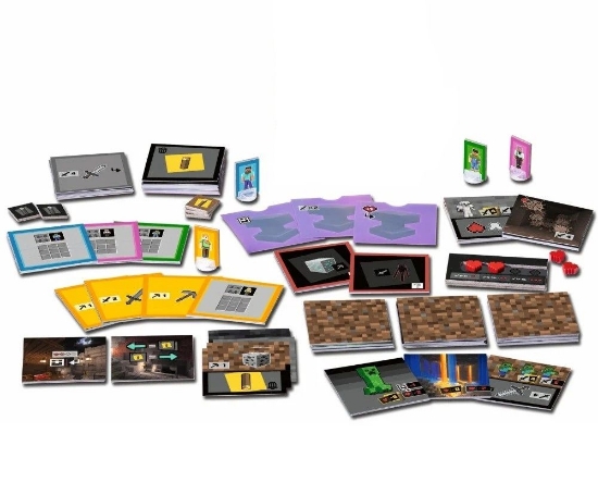 Imagine RAVENSBURGER JOC MINECRAFT DIGGING DOWN 
