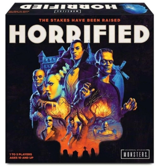 Imagine RAVENSBURGER JOC HORRIFIED UNIVERSAL MONSTERS IN LIMBA ENGLEZA 