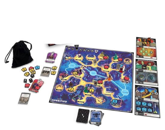 Imagine RAVENSBURGER JOC HORRIFIED UNIVERSAL MONSTERS IN LIMBA ENGLEZA 