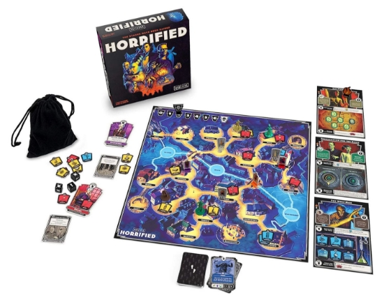 Imagine RAVENSBURGER JOC HORRIFIED UNIVERSAL MONSTERS IN LIMBA ENGLEZA 