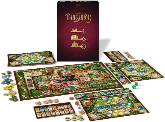 Imagine RAVENSBURGER JOC THE CASTLES OF BURGUNDY